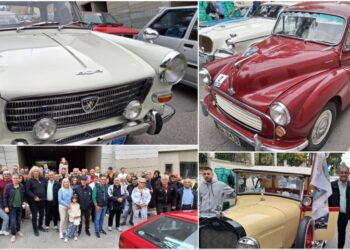 Κοζάνη: Παρέλαση 41 κλασικών αυτοκινήτων έξω από την Κοβεντάρειο Βιβλιοθήκη (Φωτογραφίες)