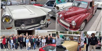 Κοζάνη: Παρέλαση 41 κλασικών αυτοκινήτων έξω από την Κοβεντάρειο Βιβλιοθήκη (Φωτογραφίες)