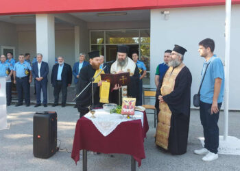 Τελέστηκε ο αγιασμός για τη νέα ακαδημαϊκή χρονιά στη Σχολή Πυροσβεστών Πτολεμαΐδας (Βίντεο + Φώτο)