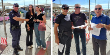 Ενημερωτικά φυλλάδια από την Αστυνομία του Άργους Ορεστικού για προστασία των πολιτών κατά τη διάρκεια της Εμποροπανήγυρης