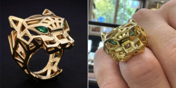 Βρείτε το Δαχτυλίδι Πάνθηρας Κ18 στο Χρυσοχοΐον ART & GOLD σε Κοζάνη και Αλεξάνδρεια