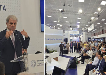Παρέμβαση Αμανατίδη στη ΔΕΘ για τη Μετάβαση: Χρειάζονται διαδικασίες «επείγοντος» και «ρήτρα απολιγνιτοποίησης»