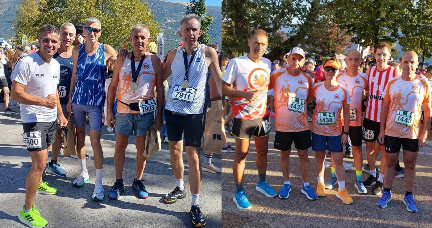 Δυναμική παρουσία του Συλλόγου Δρομέων Οδοιπόρων Εορδαίας στους αγώνες των Ιωαννίνων