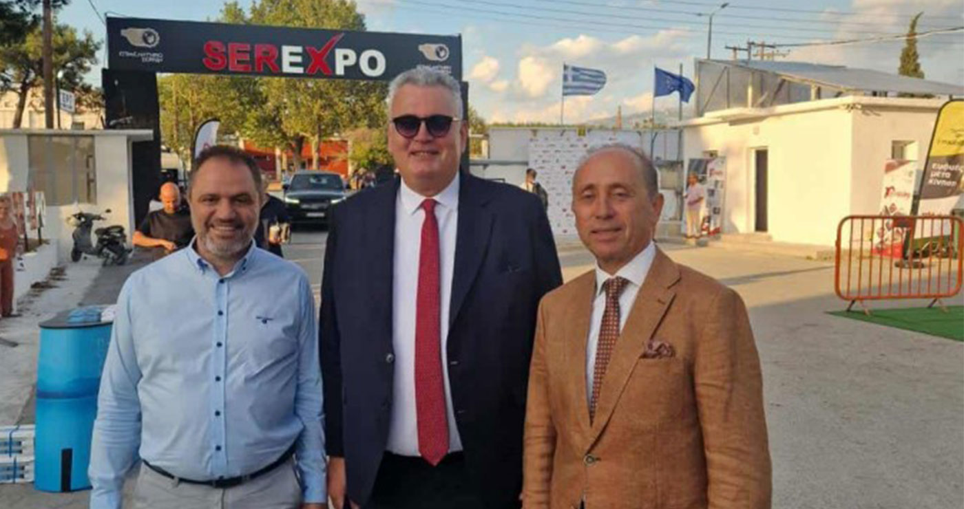 Στην 10η Serexpo 2025, στις Σέρρες, βρέθηκαν μέλη της διοίκησης του ΕΒΕ Κοζάνης