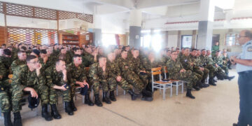 Οι νεοσύλλεκτοι στα Γρεβενά ενημερώθηκαν και ευαισθητοποιήθηκαν για την οδική ασφάλεια