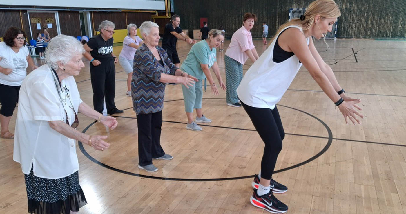 Γυμναστική για όλους στην Κοζάνη: Συμμετοχή του ΚΑΠΗ στη δράση στο ΔΑΚ