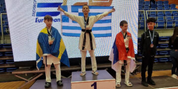 Διακρίσεις για τη «Μακεδονική Δύναμη» Κοζάνης: Χρυσός ο Μάνιος, 5η θέση για την Αλμασίδου