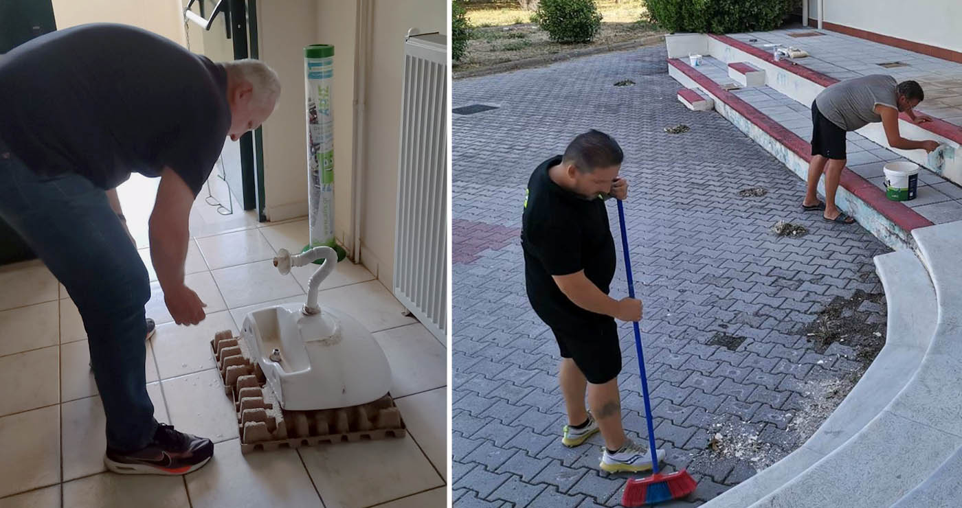 Ανάρτηση με αιχμές από το Μουσικό Σχολείο Πτολεμαΐδας – Εκπαιδευτικοί έκαναν επιδιορθώσεις στο σχολείο