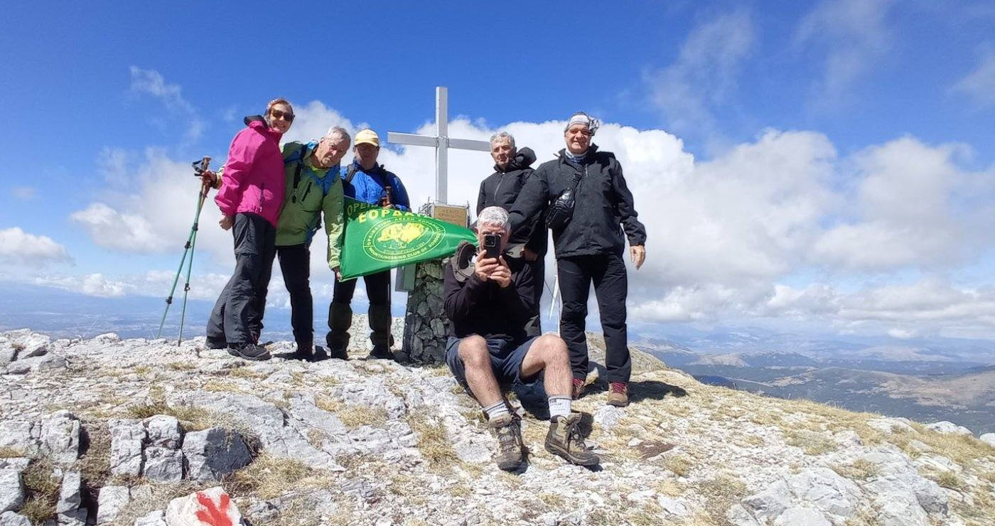 Στο Άσκιον ανέβηκαν τα μέλη της ΟΛΕ την τελευταία μέρα του Αυγούστου (Φωτογραφίες)