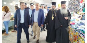 Με τον καθιερωμένο Αγιασμό ξεκίνησε η μεγάλη Εμποροπανήγυρη του Άργους Ορεστικού (Φωτογραφίες)