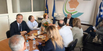 Μείωση μαθητών, στελέχωση και εκπαιδευτικά θέματα τέθηκαν υπόψη του Υφ. Παιδείας στην Περιφ. Δ/νση Εκπ/σης