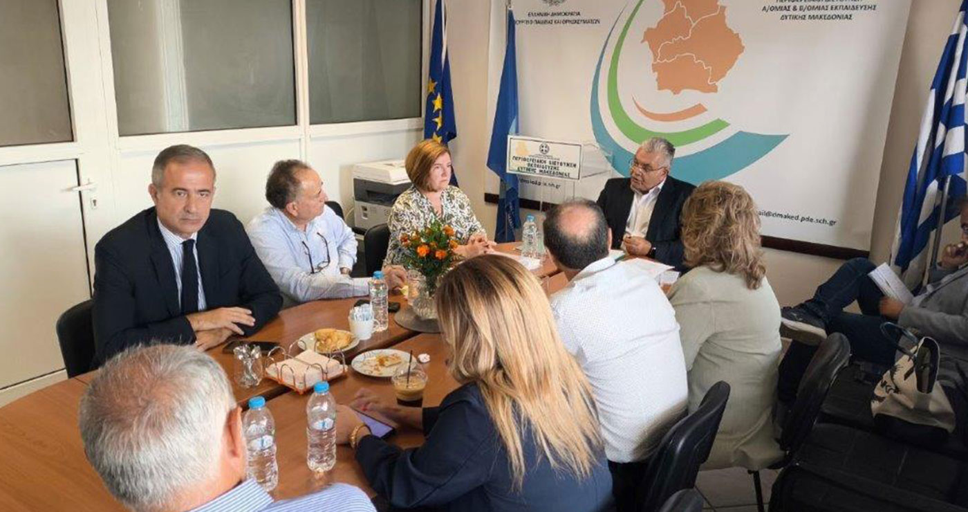 Μείωση μαθητών, στελέχωση και εκπαιδευτικά θέματα τέθηκαν υπόψη του Υφ. Παιδείας στην Περιφ. Δ/νση Εκπ/σης