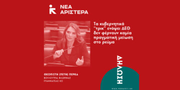 Πέτη Πέρκα: «Τα κυβερνητικά “τρικ” ενόψει ΔΕΘ δεν φέρνουν καμία πραγματική μείωση στο ρεύμα»