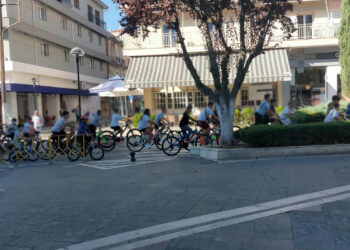 Παιδιά της Πτολεμαΐδας «κατέλαβαν» τους δρόμους με ποδήλατα στην Ευρωπαϊκή Εβδομάδα Κινητικότητας