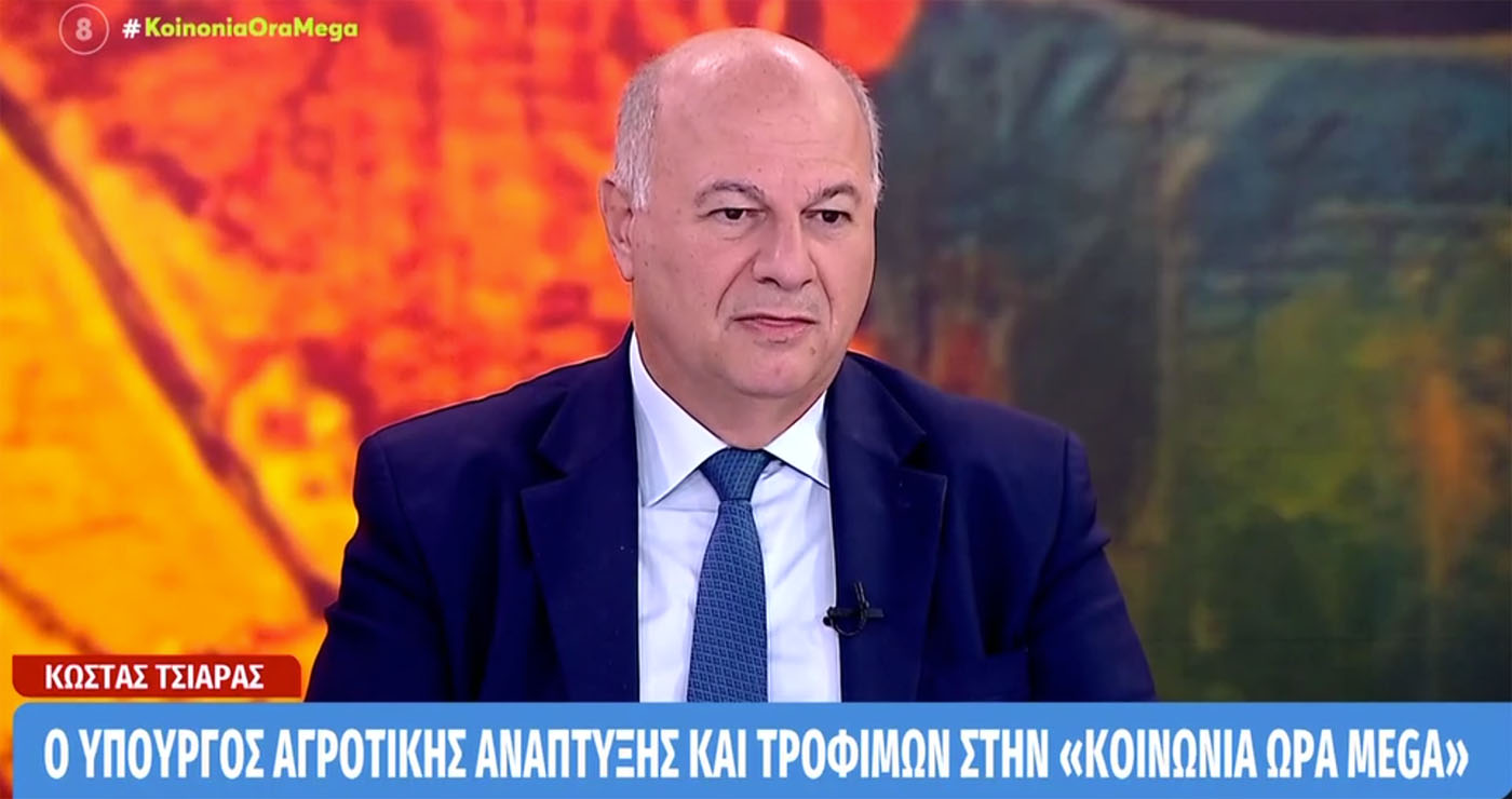 Τσιάρας: Δεν δικαιολογούνται ανατιμήσεις στο κρέας – Κάποιοι κρύβουν κρούσματα ευλογιάς κι έτσι εξαπλώνεται η νόσος