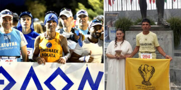 Ο “Τεμόν ΑΕΚ” Γ. Ζαχαριάδης τερμάτισε για 5η φορά το Σπάρταθλον των 246 χλμ – Αφιέρωμα στον Πόντο