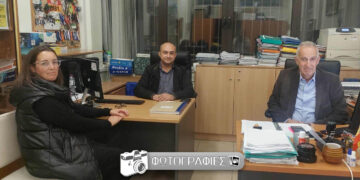 Ενημερωτική επίσκεψη του Αντιπεριφερειάρχη Δυτικής Μακεδονίας Νικολάου Λυσσαρίδη, στο 3ο Εσπερινό ΕΠΑΛ Πτολεμαΐδας! (ρεπορτάζ της Κούλας Πουλασιχίδου)