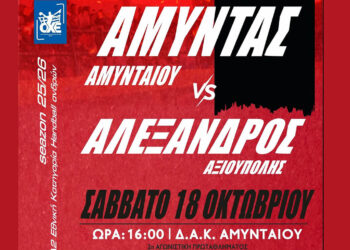 Χάντμπολ: Πρώτος εντός έδρας αγώνας πρωταθλήματος για τον Αμύντα Αμυνταίου 