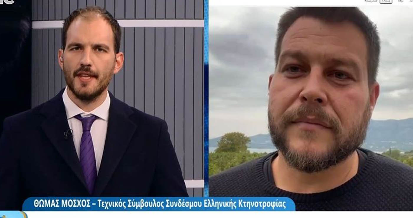 Θωμάς Μόσχος: Τραγική η κατάσταση στην κτηνοτροφία – “Θα έπρεπε να έχει επέμβει εισαγγελέας”