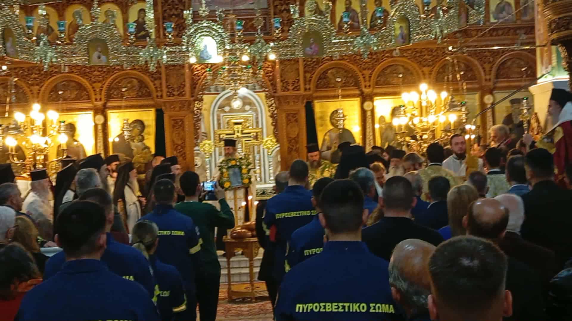 Με κάθε επισημότητα ο Μέγας Πολυαρχιερατικός Εσπερινός και η Λιτάνευση της Ιεράς εικόνος της εορτάζουσας Οσίας Παρασκευής στον Ι.Ν. Αγίου Στεφάνου Πτολεμαΐδας! (ρεπορτάζ της Κούλας Πουλασιχίδου)