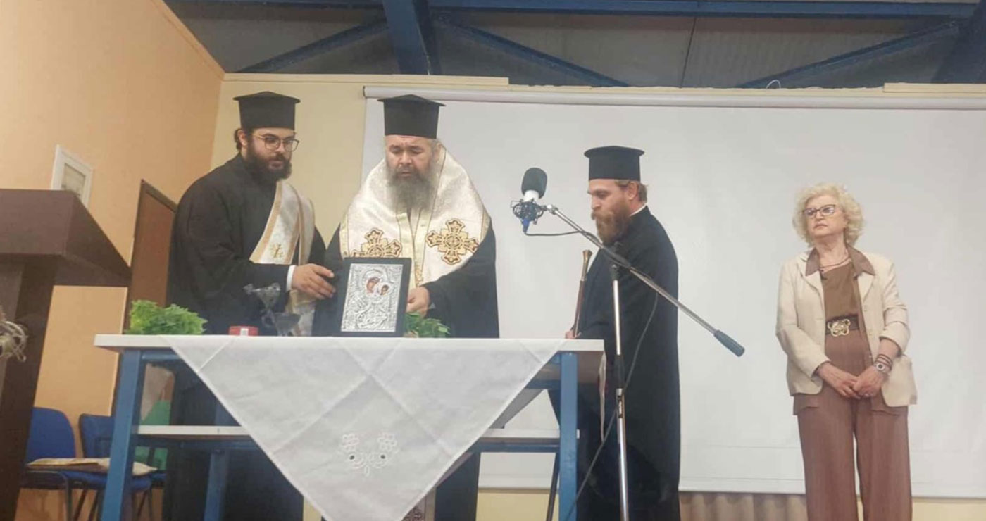 Ο Μητροπολίτης Ειρηναίος ευλόγησε την έναρξη του χειμερινού εξαμήνου 2025- 26 της ΣΑΕΚ Πτολεμαΐδας