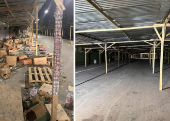 Ολονύκτιοι καθαρισμοί των συνεργείων καθαριότητας του Δήμου Αμυνταίου μετά το πέρας της Εμποροπανήγυρης (Φωτογραφίες)