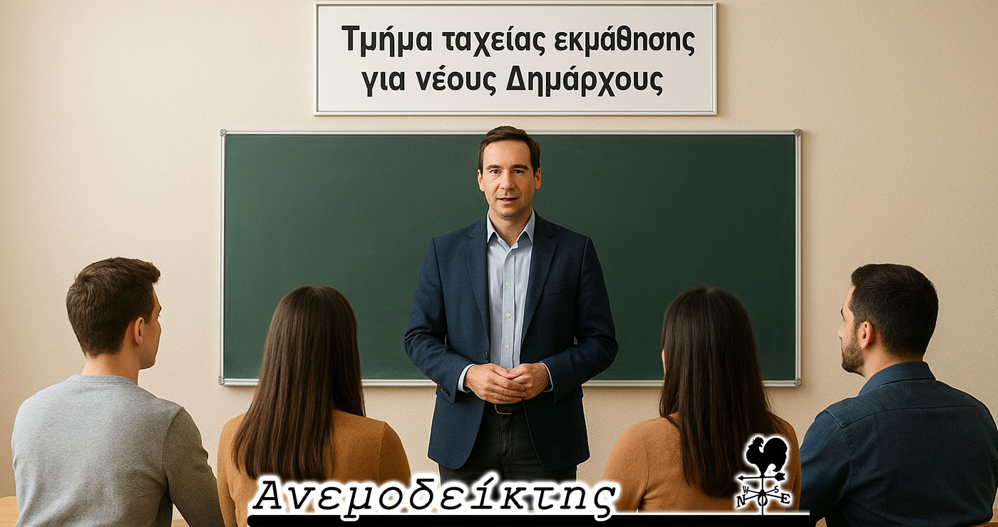 Τμήματα ταχείας εκμάθησης για νέους Δημάρχους! – Ο ΑΝΕΜΟΔΕΙΚΤΗΣ σχολιάζει