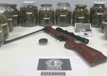 Κοζάνη: 45χρονος «έκρυβε» πάνω από 2 κιλά κάνναβη και αεροβόλο όπλο στο σπίτι και την αγροικία του (Βίντεο)