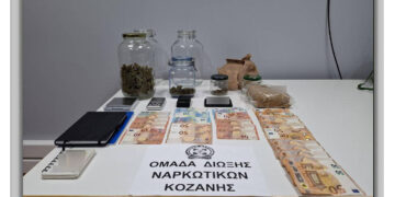 28χρονος κουβαλούσε διάφορα ναρκωτικά, τμήματα πήλινου αμφορέα και αδασμολόγητο καπνό στην Κοζάνη – Συνελήφθη από την Αστυνομία