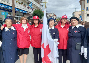 Εντυπωσιακή συμμετοχή του ΠΤ του Ελληνικού Ερυθρού Σταυρού Πτολεμαΐδας στον εορτασμό της Εθνικής Επετείου της 28ης Οκτωβρίου
