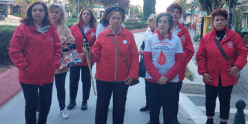 Δυναμική παρουσία του Π.Τ. EΕΣ Πτολεμαΐδας στην 23η Λαμπαδηδρομία 2025 της ΠΟΣΕ