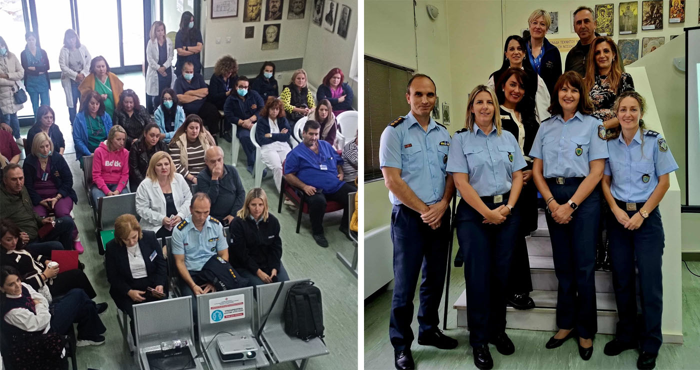 Ενδοοικογενειακή Βία: Ο Ρόλος των Επαγγελματιών Υγείας – Ενημερωτική δράση στη Φλώρινα (Φωτογραφίες)