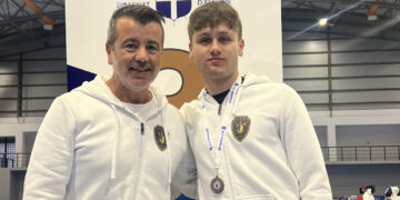 Φλώρινα: Χάλκινος ο Σωτήρης Γεροσίδερης στο Πανελλήνιο Κύπελλο Ανδρών στην Αθήνα