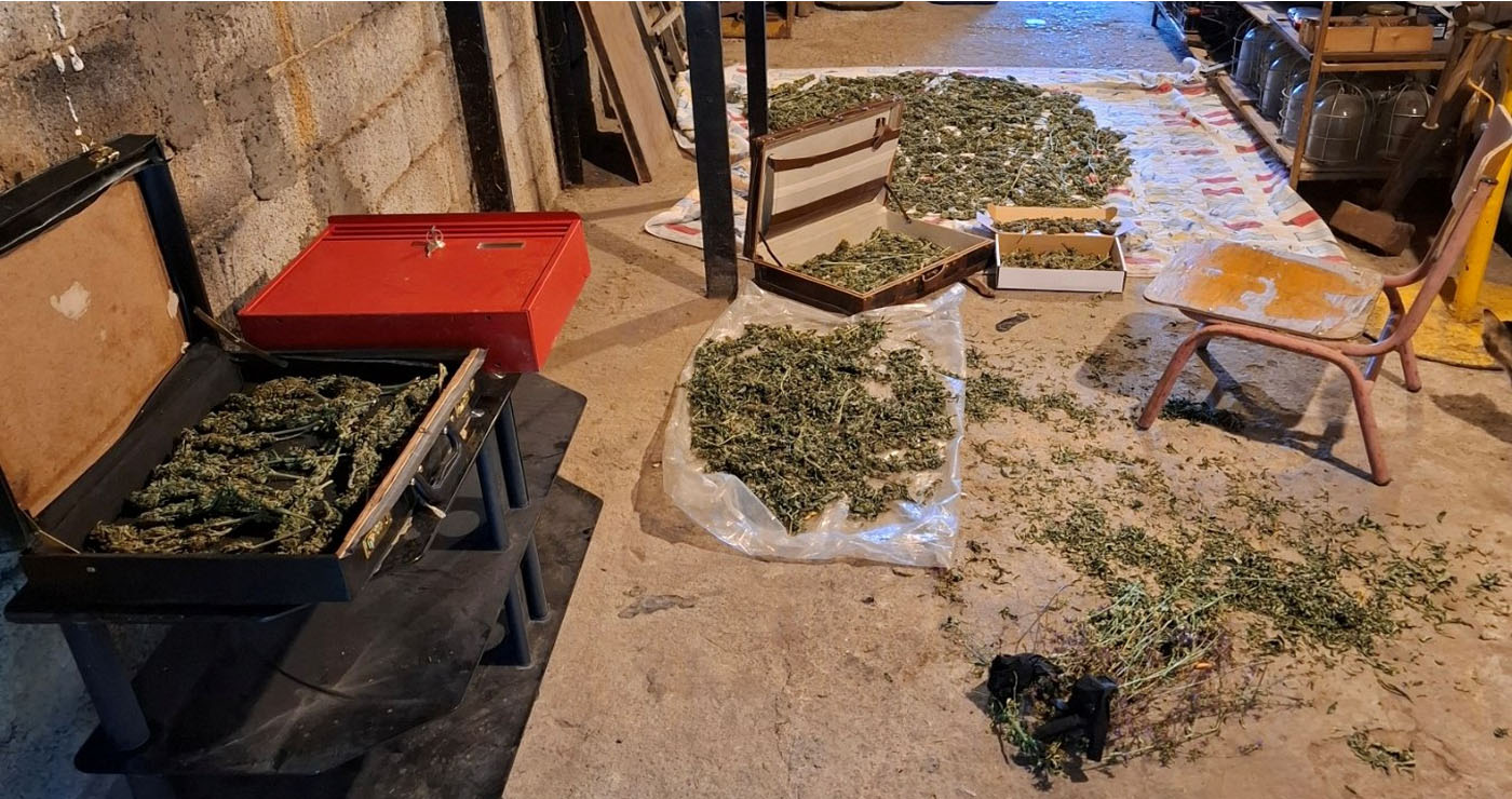 Φλώρινα: 41χρονος έκρυβε στο σπίτι του πάνω από 3 κιλά κάνναβης – Συνελήφθη για κατοχή