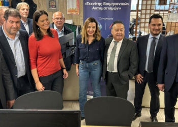 Κεραμέως: Επίσκεψη στη βιομηχανία ALFA WOOD Γρεβενών στα εγκαίνια της νέας ΕΠΑΣ Μαθητείας ΔΥΠΑ (video)