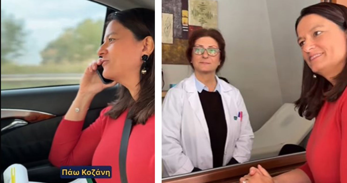 Το VIDEO της Νίκης Κεραμέως στα social media από την επίσκεψη στην Κοζάνη