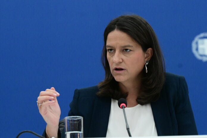 Η Υπουργός Εργασίας, Νίκη Κεραμέως, στην Κοζάνη- Εγκαινιάζει το κτίριο του ΚΕ.Π.Α μαζί με το Διοικητή του e- ΕΦΚΑ