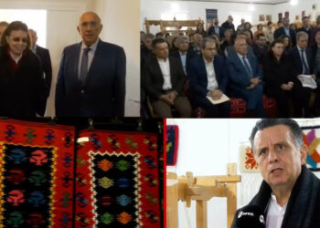 Εορδαία: Εγκαινιάστηκε η δομή Υφαντικής στη Βλάστη από τη Λ. Μενδώνη (Βίντεο)