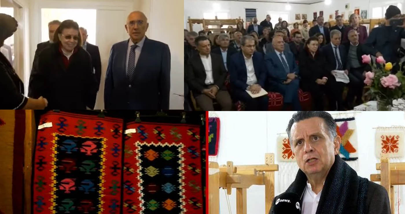 Εορδαία: Εγκαινιάστηκε η δομή Υφαντικής στη Βλάστη από τη Λ. Μενδώνη (Βίντεο)