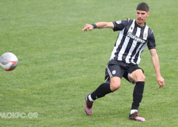 Σκόραρε ο Πτολεμαΐδιώτης Δημήτρης Μπαταούλας στο φιλικό της Εθνικής νέων με την Ουγγαρία