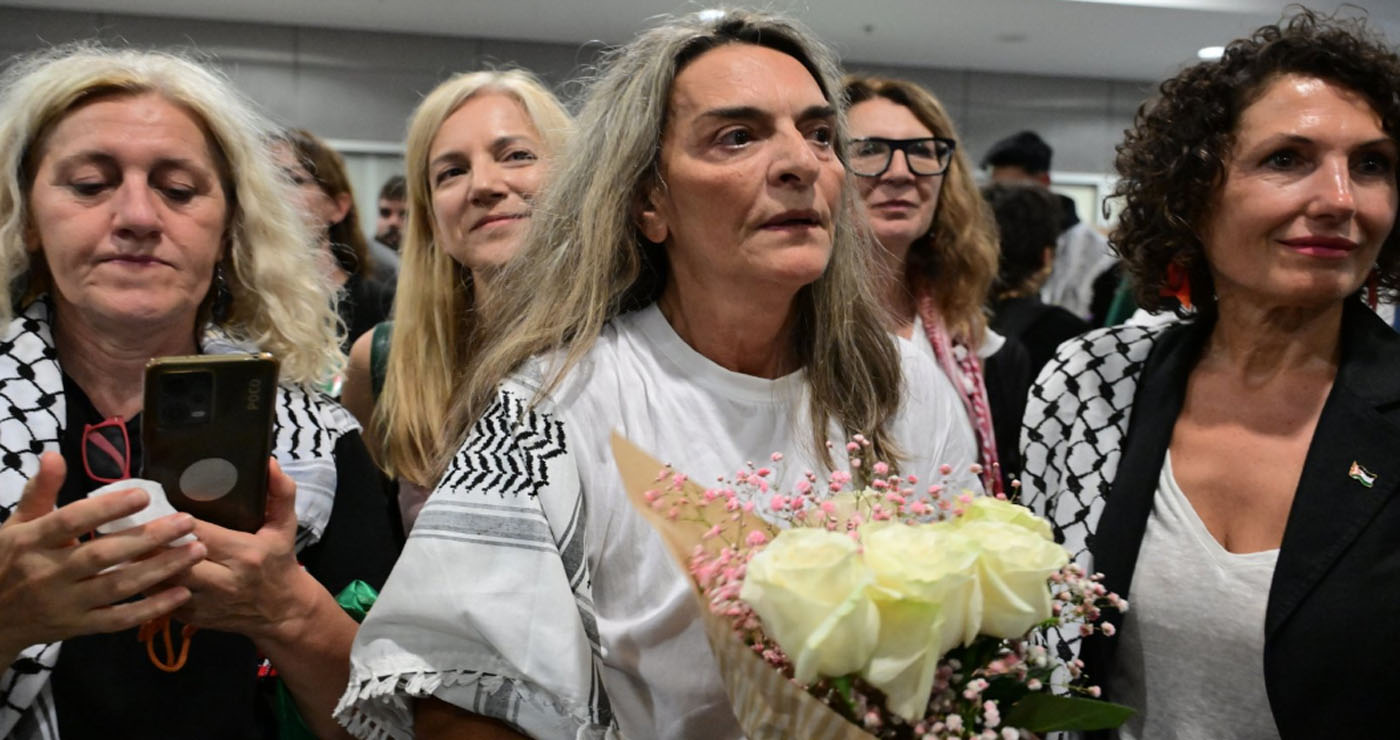 Πέτη Πέρκα για την κράτηση στο Ισραήλ: Χωρίς φαΐ και νερό, λέγαμε συνθήματα