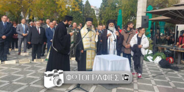 113α Ελευθέρια Πτολεμαΐδας: Επιμνημόσυνη Δέηση και Κατάθεση Στεφάνων στην Κεντρική Πλατεία