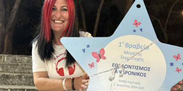 Πόπη Παρασκευά – Ομάδα Εθελοντισμού ΑΝΔΡΟΝΙΚΟΣ: “Πάλι Πρώτη η Πτολεμαΐδα στα Αστέρια των Ευχών”