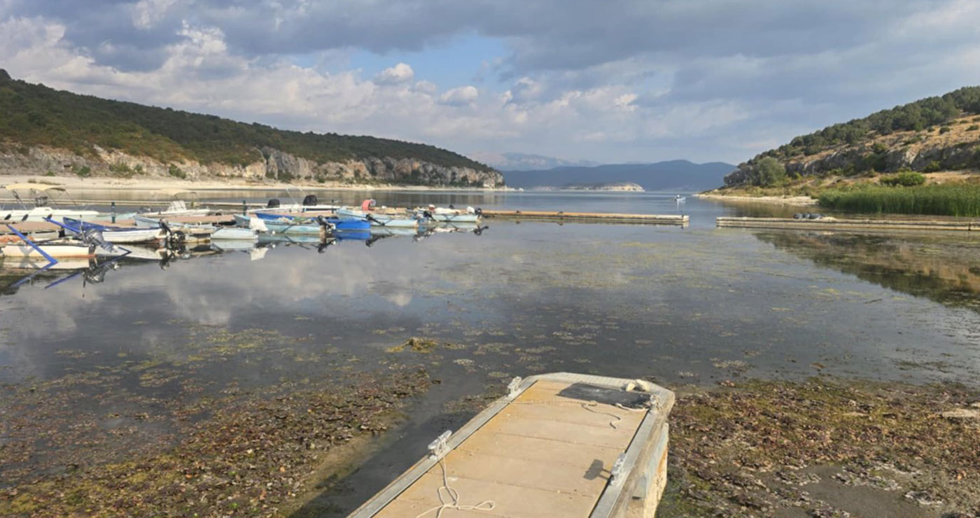 Σε κατάσταση έκτακτης ανάγκης οι Ψαράδες Πρεσπών λόγω πτώσης της στάθμης της λίμνης