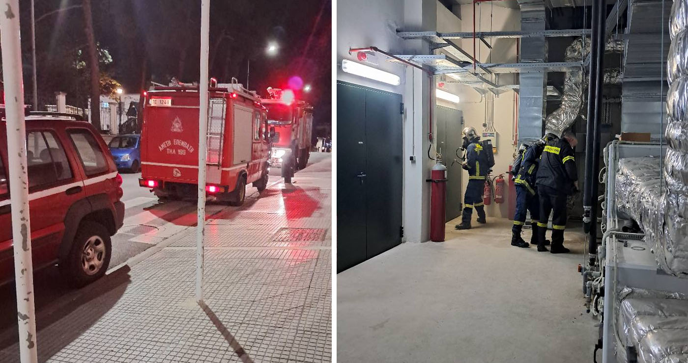 Φωτιά ξέσπασε στην Κοβεντάρειο Βιβλιοθήκη Κοζάνης – Άμεση επέμβαση της Πυροσβεστικής (Βίντεο + Φώτο)