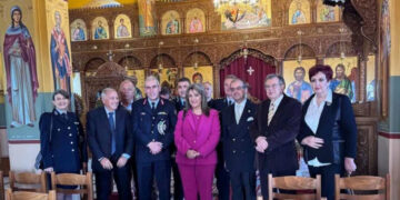 Ο Ταξίαρχος Κων/νος Σπανούδης στην Κορυτσά – Παραβρέθηκε στις εκδηλώσεις μνήμης προς τιμήν των Ελλήνων πεσόντων κατά τον Ελληνο-ιταλικό πόλεμο