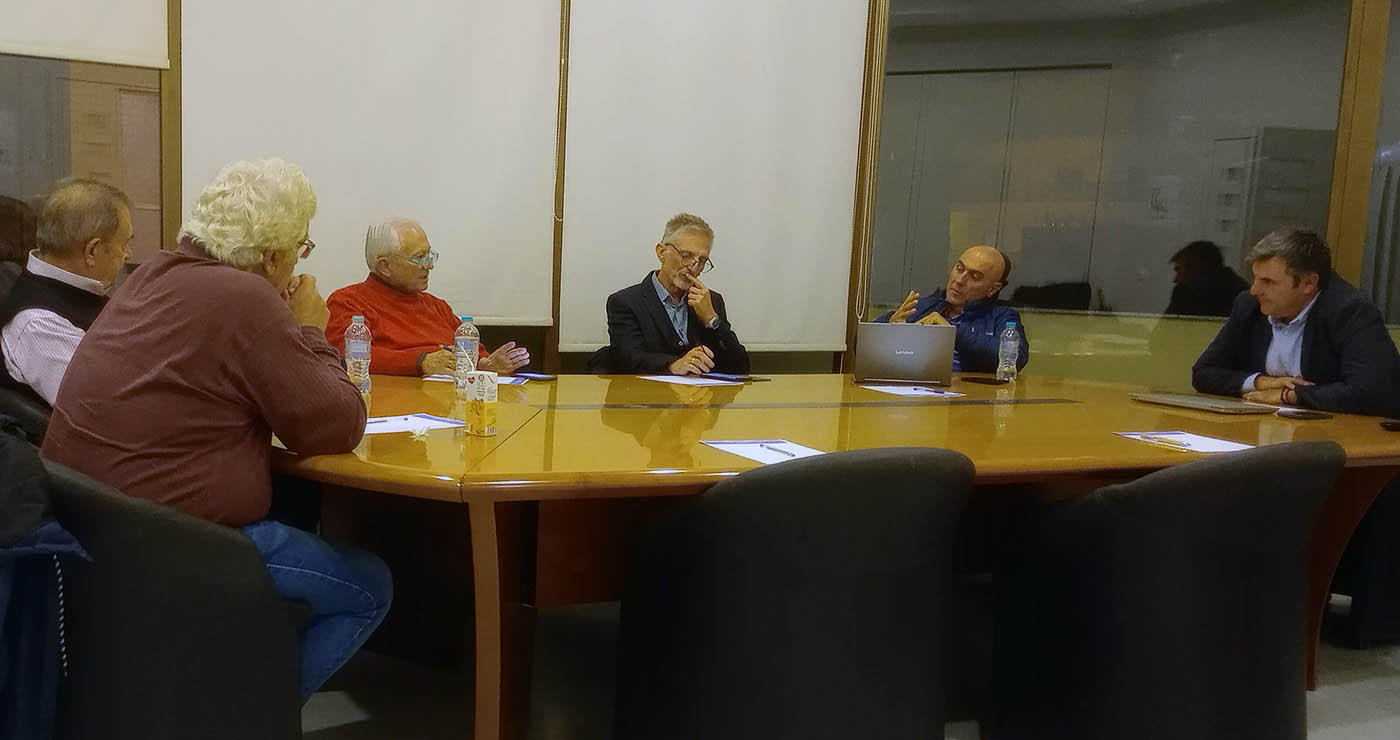 Συνάντηση του Προέδρου του ΤΕΕ/Τμήματος Δυτικής Μακεδονίας με τους πρώην Προέδρους του Τμήματος