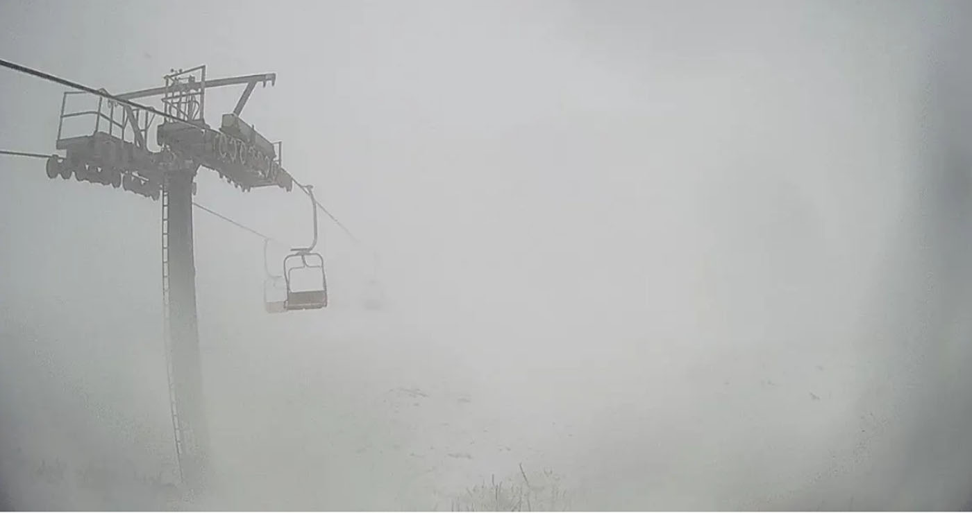 Κακοκαιρία: Έπεσαν τα πρώτα χιόνια σε Όλυμπο και Καϊμακτσαλάν (φωτο+video)