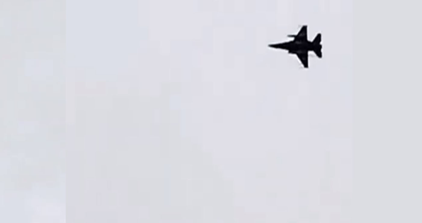 Όταν το F-16 πέταξε χαμηλά και η Πτολεμαΐδα σηκώθηκε στο πόδι – Δείτε νέο βίντεο