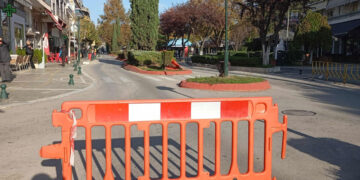 Πτολεμαΐδα: Κομμένο στα δύο το κέντρο της Πτολεμαΐδας λόγω εργασιών  –	Κλειστό τμήμα της 25ης Μαρτίου από το πρωί της Δευτέρας